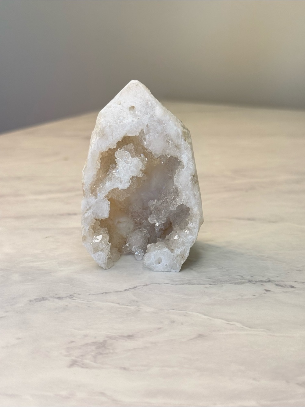Moroccan Agate Druzy Tower — Home Decor Accent